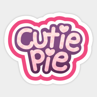 Cutie Pie Sticker